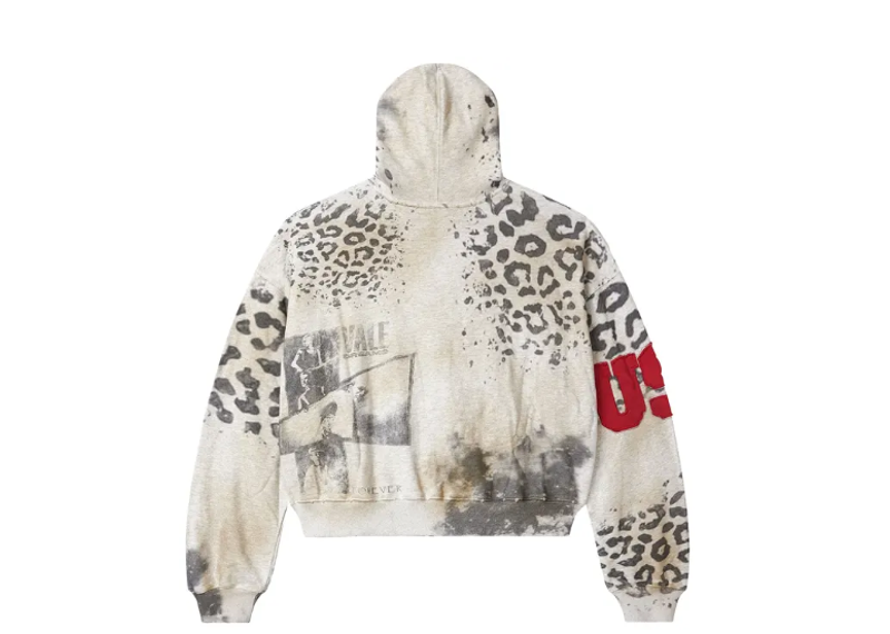 Vale Forever Cheetah Zip Up Grey