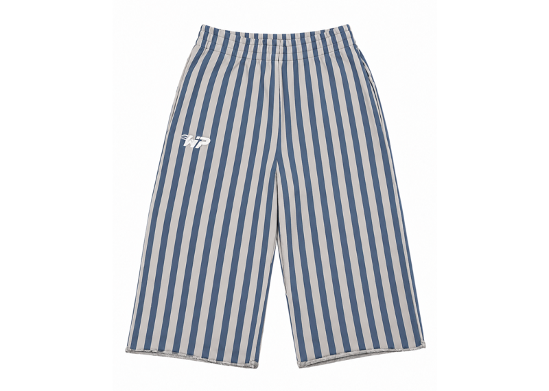 WELL PROTECTED PINSTRIPE SWEAT SHORTS