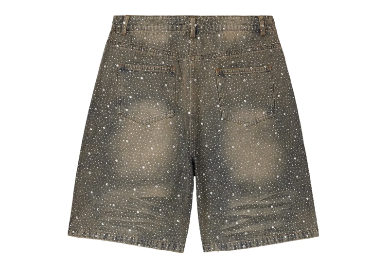 Vale Forever Rainstorm Jorts Mid Wash
