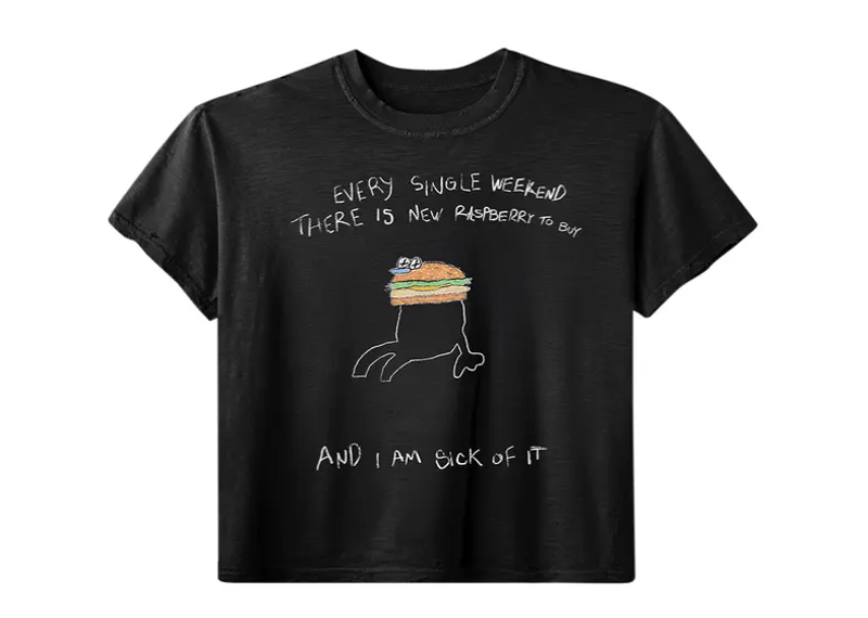 GV Gallery Burger Tee Black