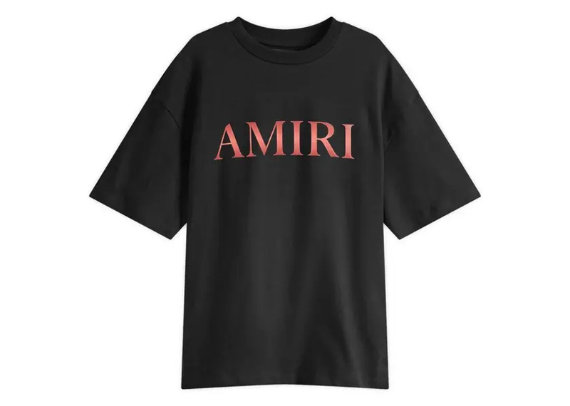 Amiri Gradient Logo Tee