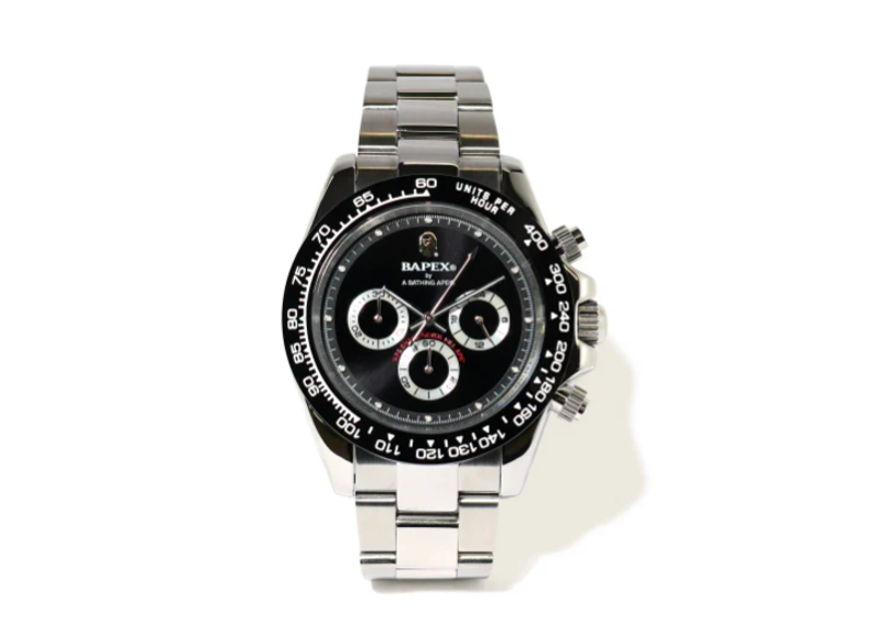 TYPE 4 BAPEX SILVER DAYTONA