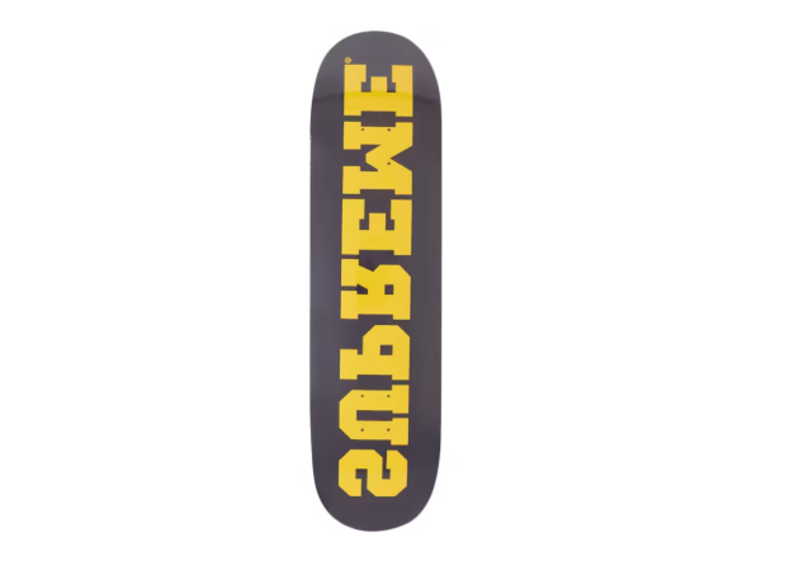 Supreme Reverse Skateboard Deck Navy