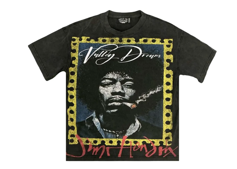 Vale Forever Jimi Hendrix Tee Black