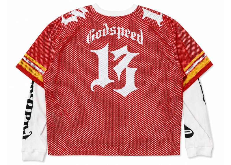 Godspeed TD Layered Jersey Red/White