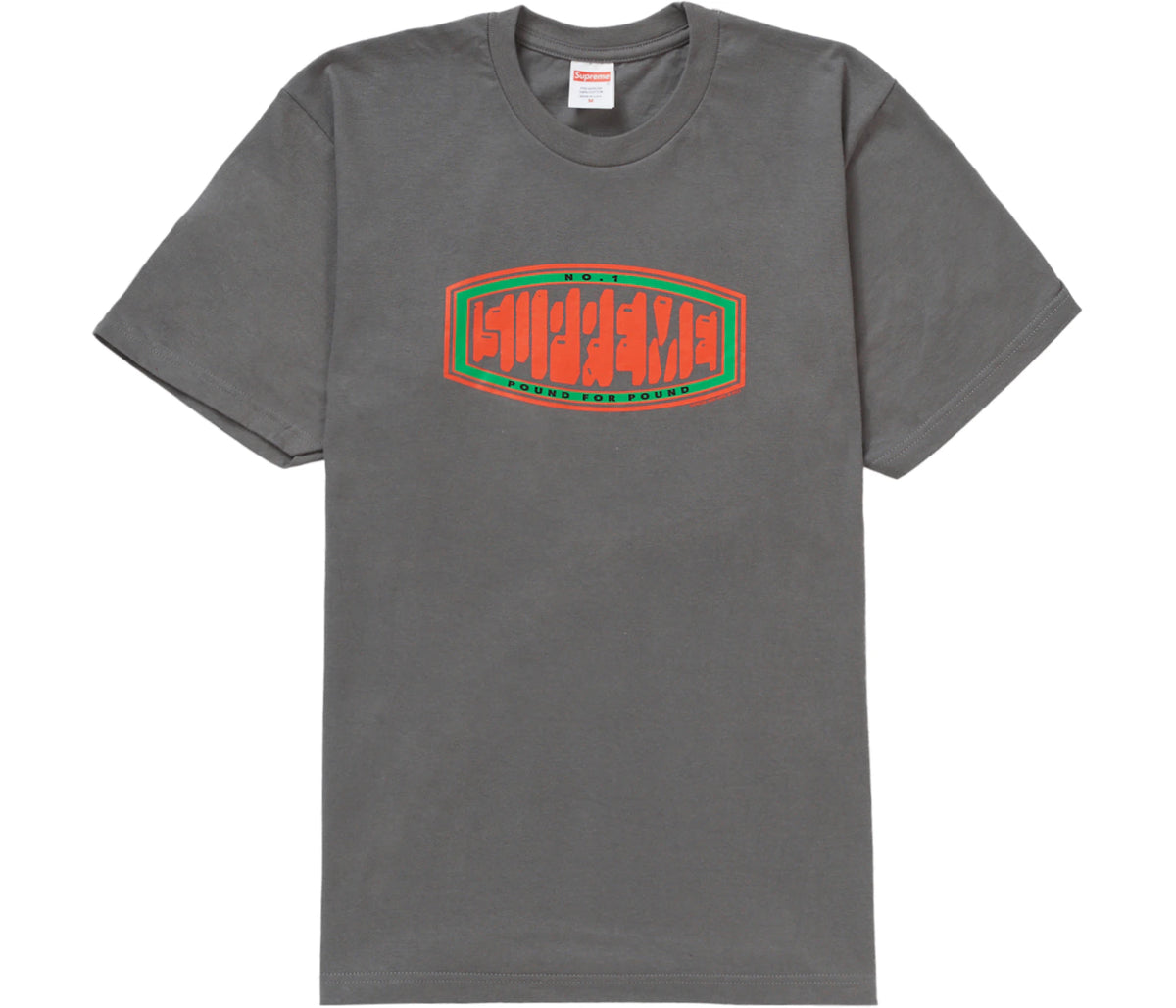 Supreme Pound Tee Charcoal