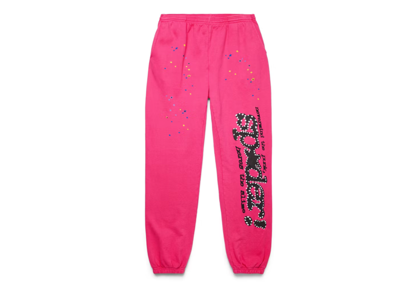 Sp5der P*NK V2 Sweatpant Pink