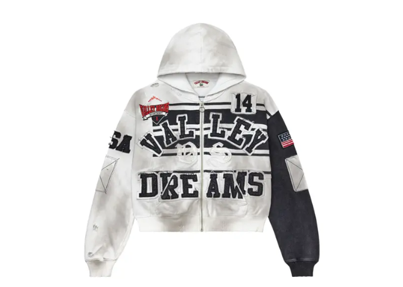Vale Forever Collage Zip Up Mono