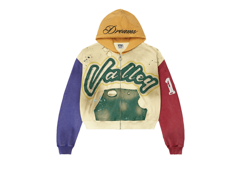 VALE FOREVER COLLAGE ZIP UP