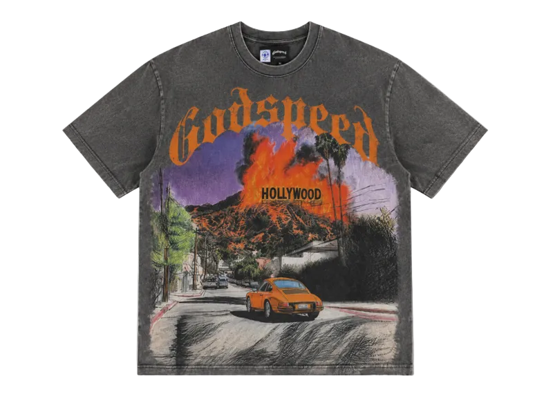 Godspeed Los Scandalous T-shirt Black