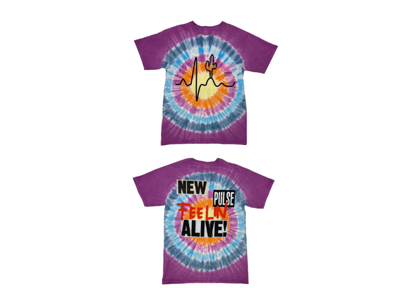 Travis Scott Astroworld Austin Festival Exclusive T-Shirt Tie Dye