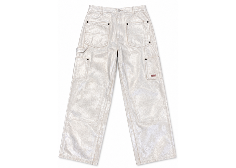 Supreme MM6 Maison Margiela Foil Double Knee Painter Pants