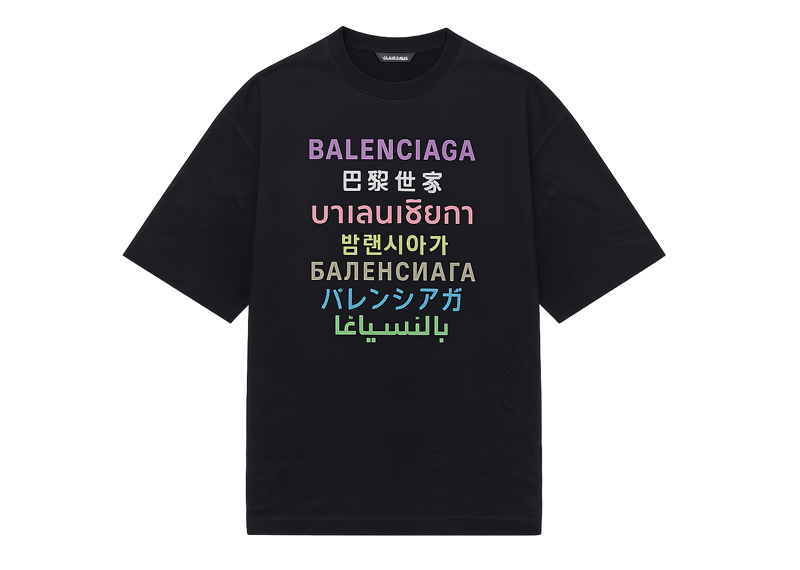 Balenciaga Languages Tee