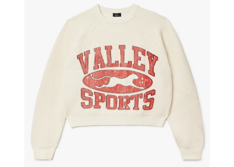 Vale Forever Fisherman Knit Sweater Cream