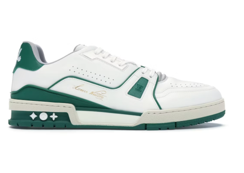 Louis Vuitton Virgil Abloh Green White Trainer