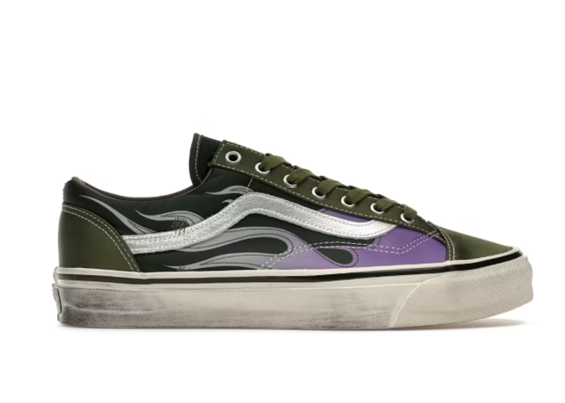Vans LX Old Skool Archive Flame Green