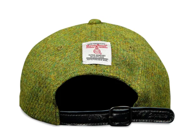 Supreme Harris Tweed Classic Logo 6-Panel Olive