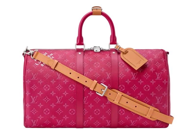 Louis Vuitton M26868 Keepall Bandouliere 45 Pink