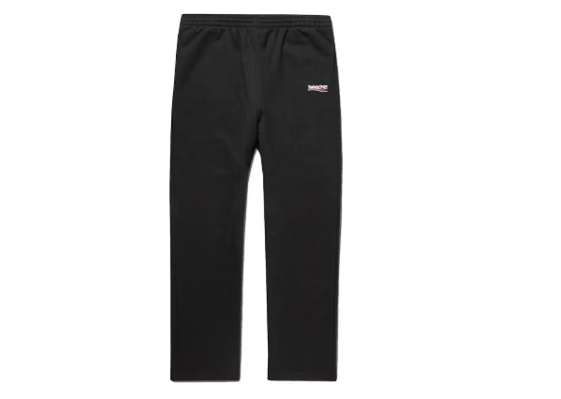 Balenciaga Political Campaign Sweatpants Black