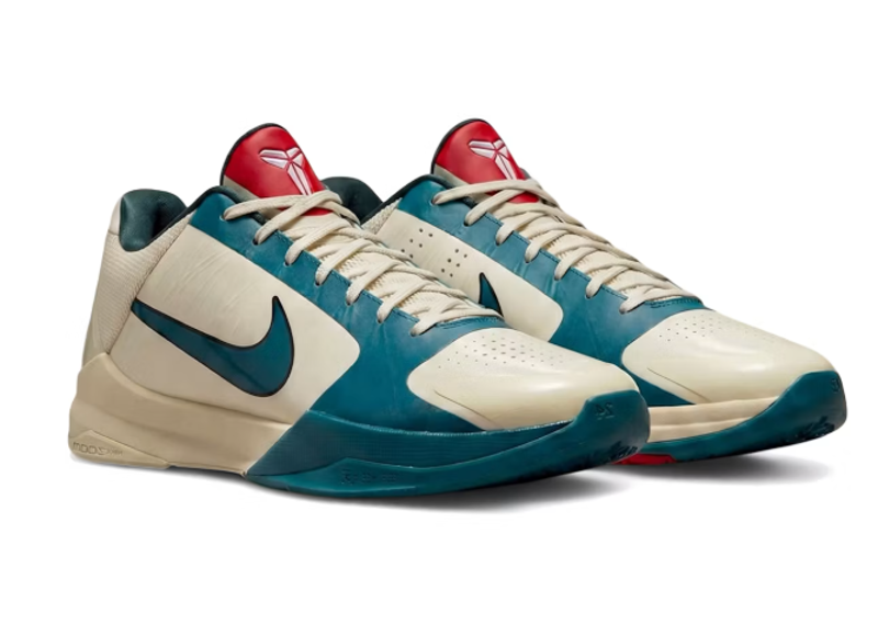 Nike Kobe 5 Protro Caitlin Clark Coconut Milk Spruce