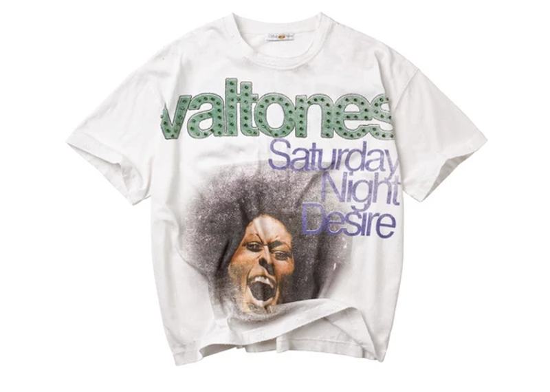 Vale Saturday Bling Tee White