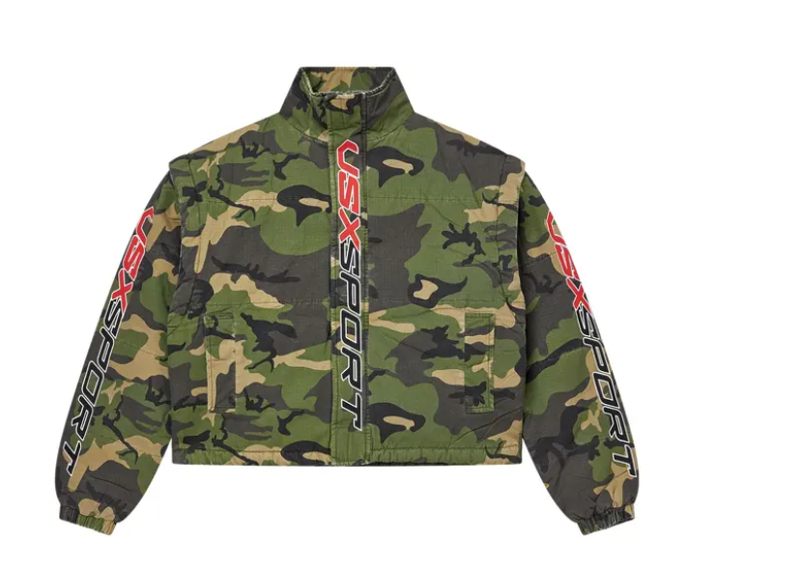Vale Forever VSX Puffer Jacket Green/Camo
