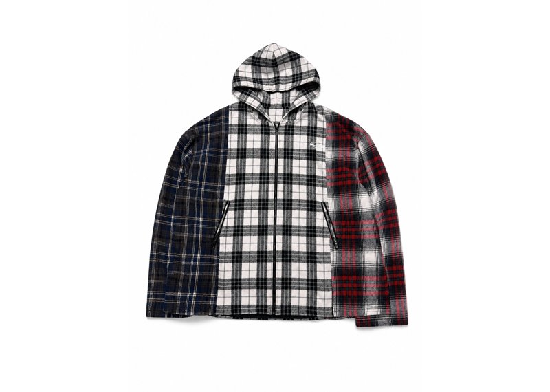 Cactus Valley Plaid Zip Up