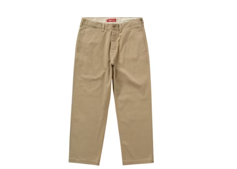 Supreme Chino Pant Pant (FW24)  Tan