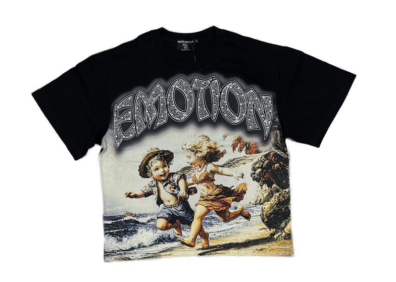 Mixed Emotions Black Seaside Tee