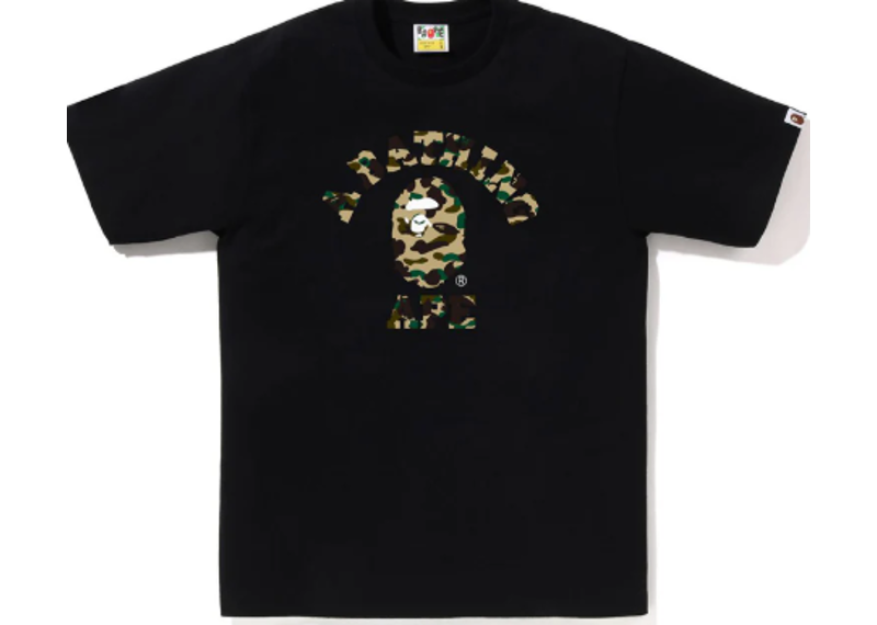 Bape 1st Camo College Tee