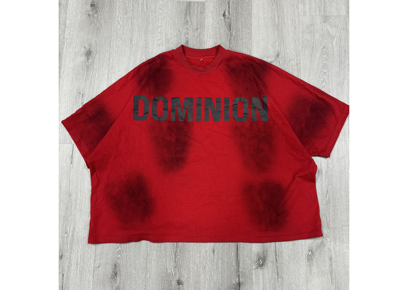 Dominion Box tee Red