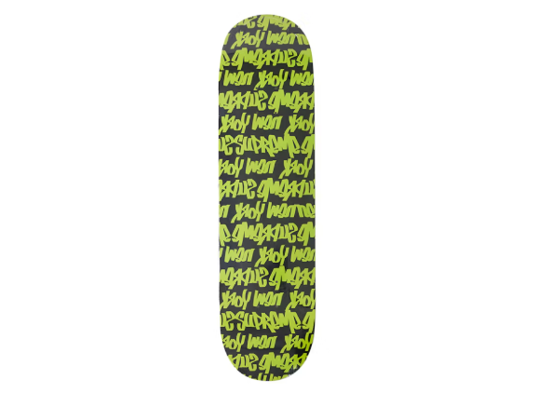 Supreme Fat Tip Skateboard Deck Black