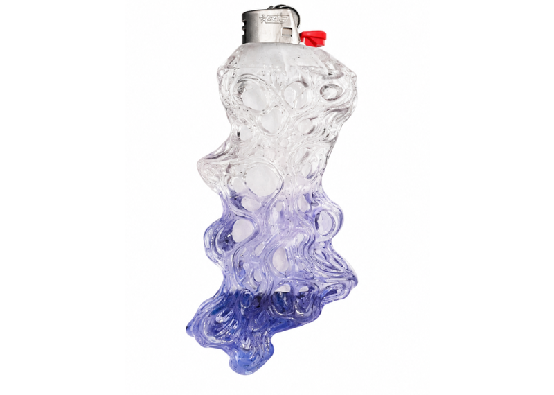 EURODOES LIGHTER CASE CLEAR BLUE