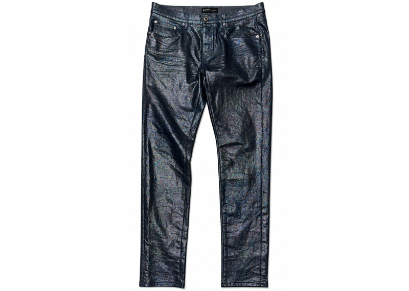 Purple Brand Iridescent Painters Straight Leg Jeans