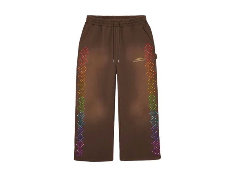 HMDD ComplexCon Crystal Sweatpants Brown