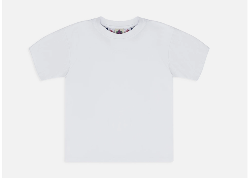 GREEDY UNIT WHITE MULTI TAG T-SHIRT