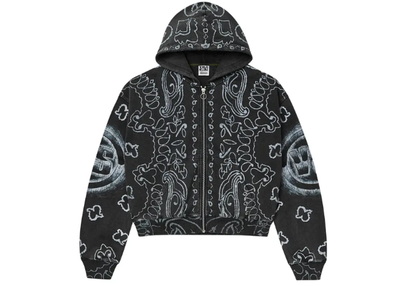 Vale Forever Flag Zip Up Black