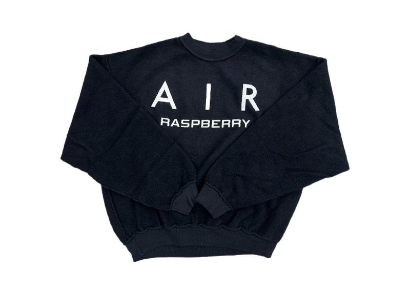 GV Gallery Raspberry Hills Air Raspberry Crewneck Black