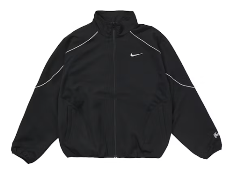 Supreme Nike Track Jacket Black (FLAWED)