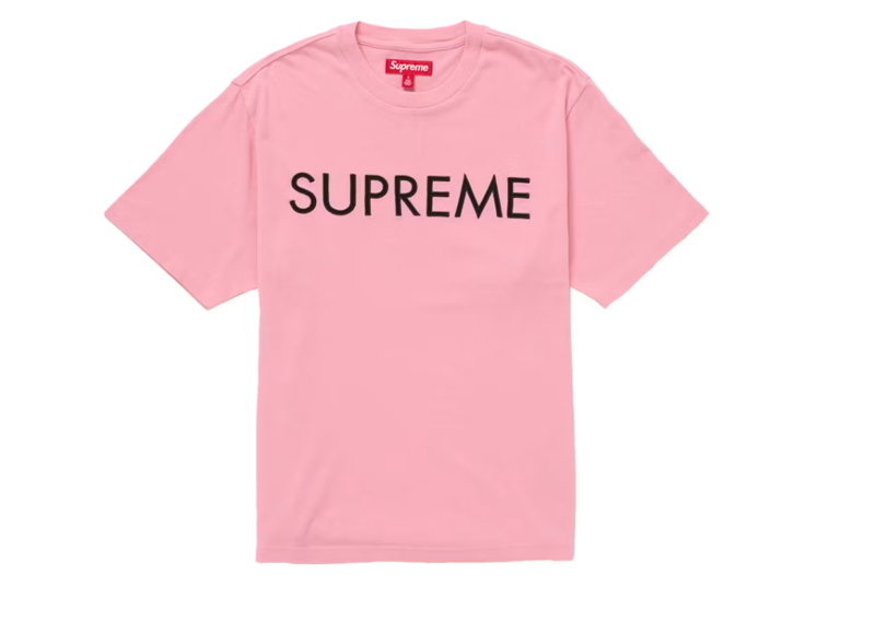 Supreme Capital S/S Top Pink