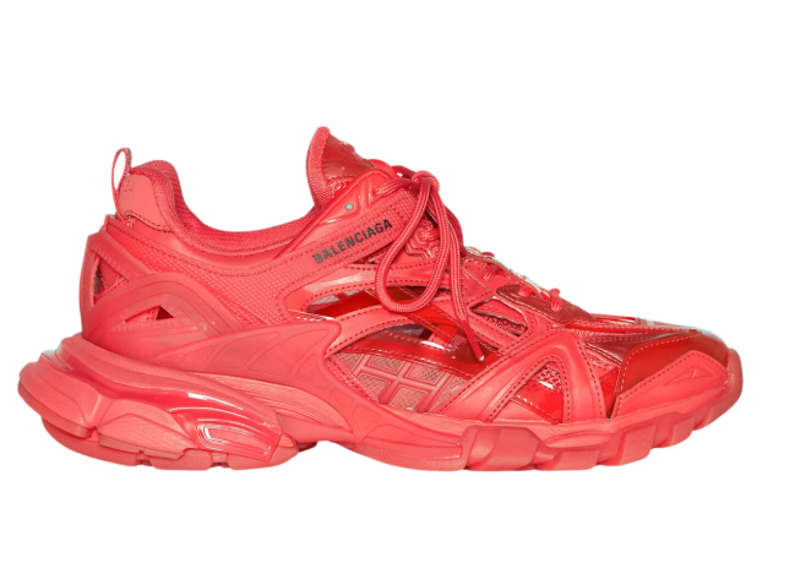 Balenciaga Mens Track.2 Sneaker with Clear Sole