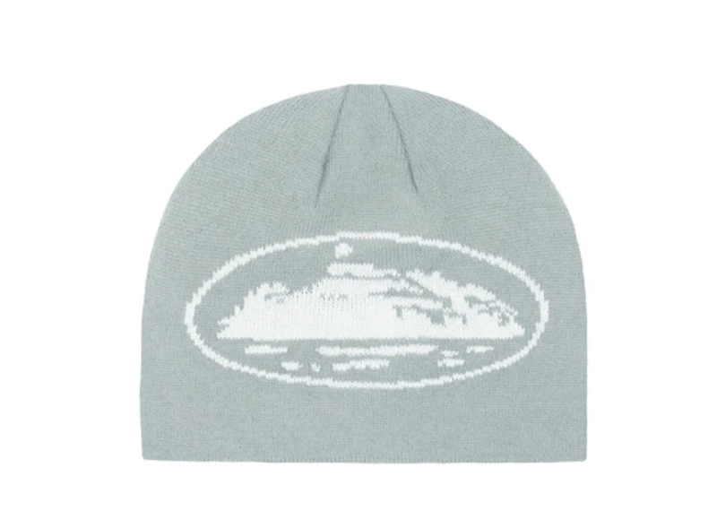 Corteiz Alcatraz Skully Grey