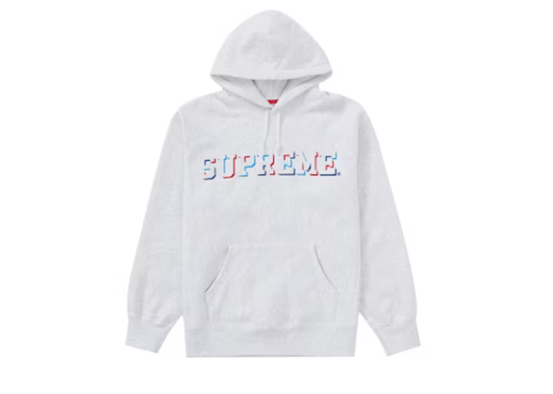 Supreme Drop Shadow Hooded Sweatshirt