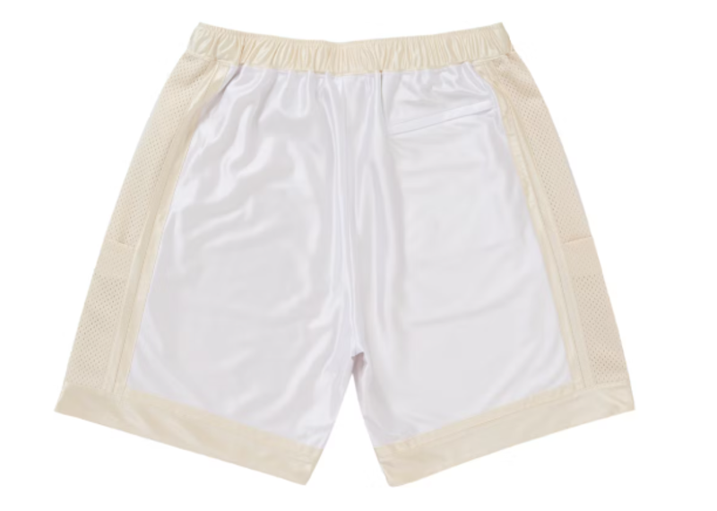Supreme Side Pocket Basketball Short White