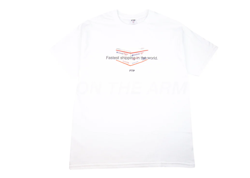 FTP White Fastest Shipping Tee