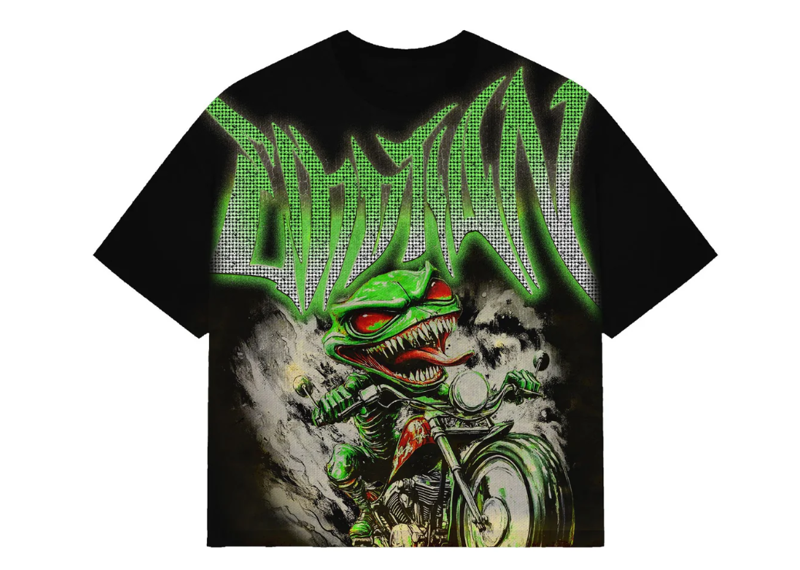 MIXED EMOTION GOBLIN RHINESTONE TEE