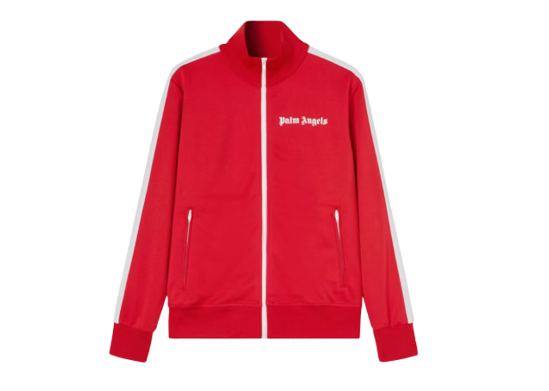 Palm Angels Track Jacket Red/White