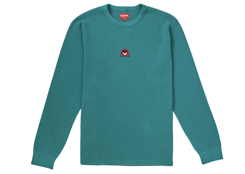 Supreme Vampire Waffle Thermal Dark Teal