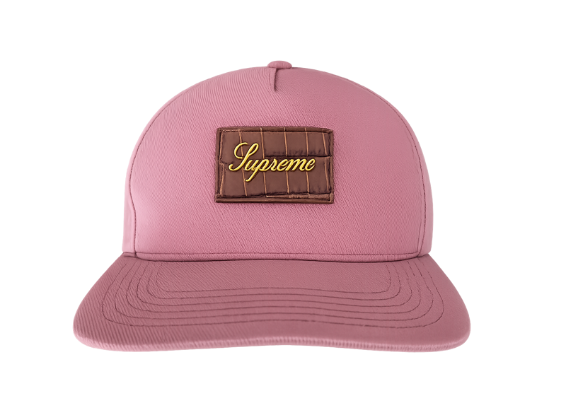 Supreme X Starter Crocodile Script Rose Hat FW 12