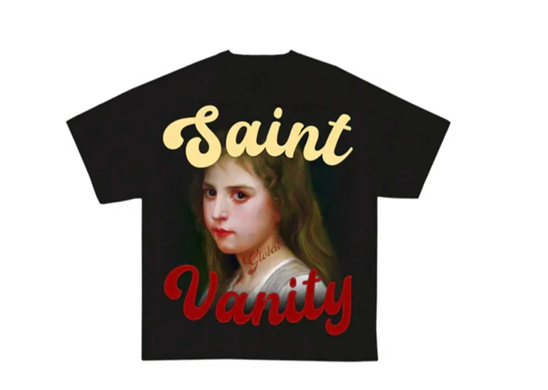Saint Vanity Global Tee Black